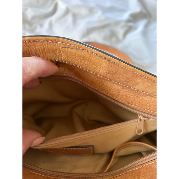 Etienne Aigner Tan Leather Handbag - Picture 8 of 13